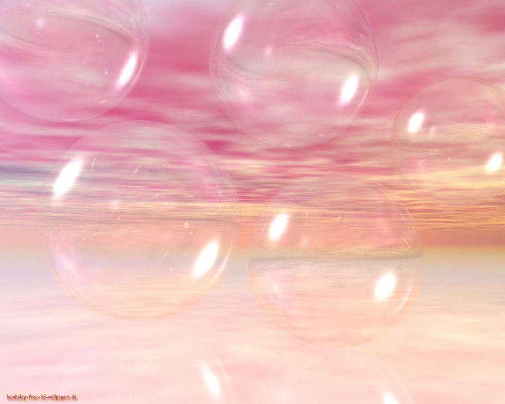 Pink Bubble Wallpaper