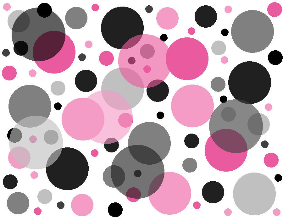 Black Pink Gray Polka Dots Photo Everytime Jpg