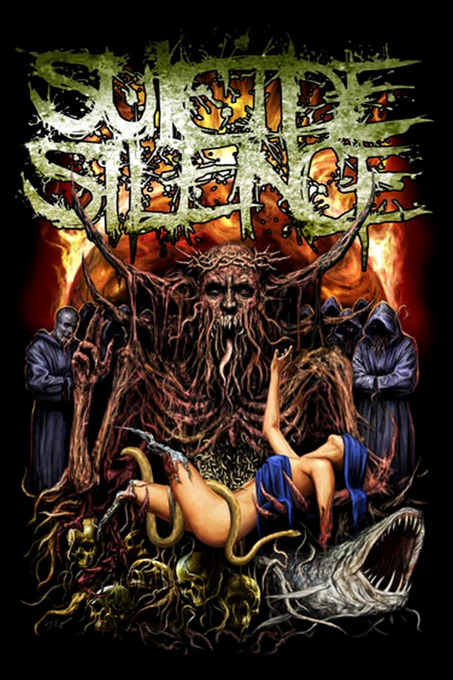 For iPhone Music Wallpaper Suicide Silence