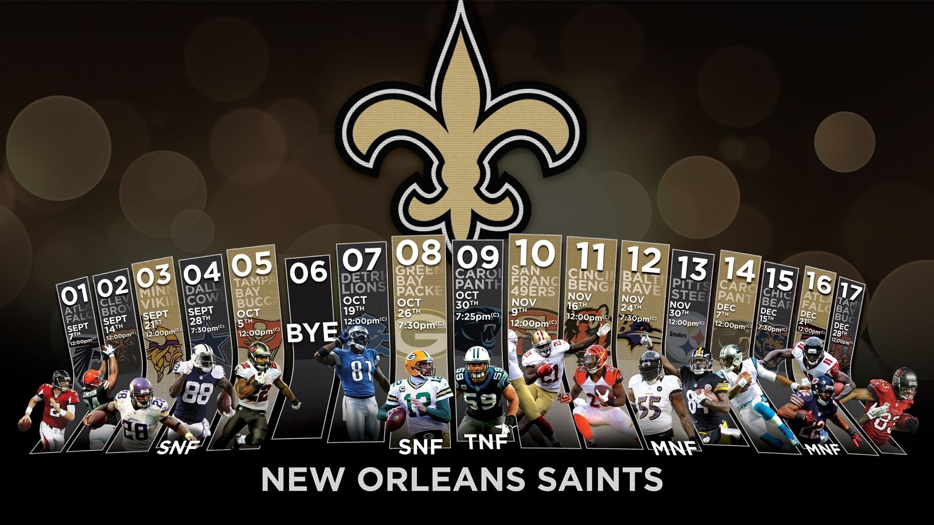 HD Desktop Wallpaper New Orleans Saints Nfl Football