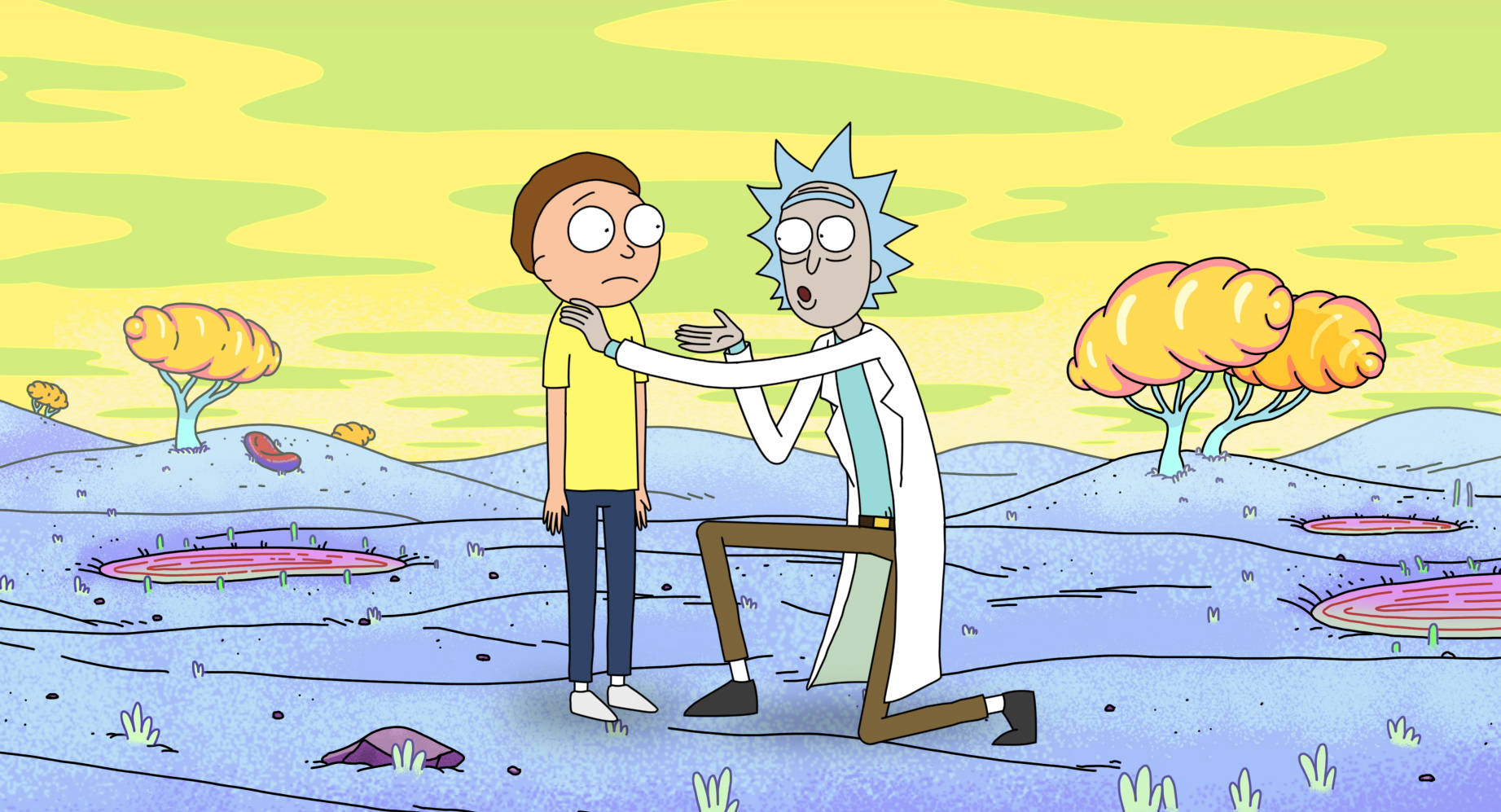 Rick And Morty Tablet Wallpaper