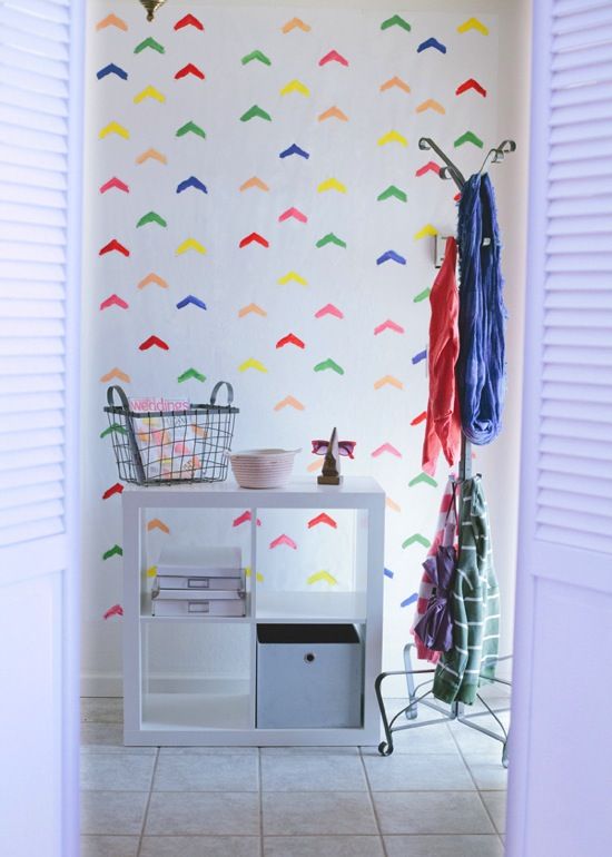 Make your own wallpaper Craft Ideas Pinterest