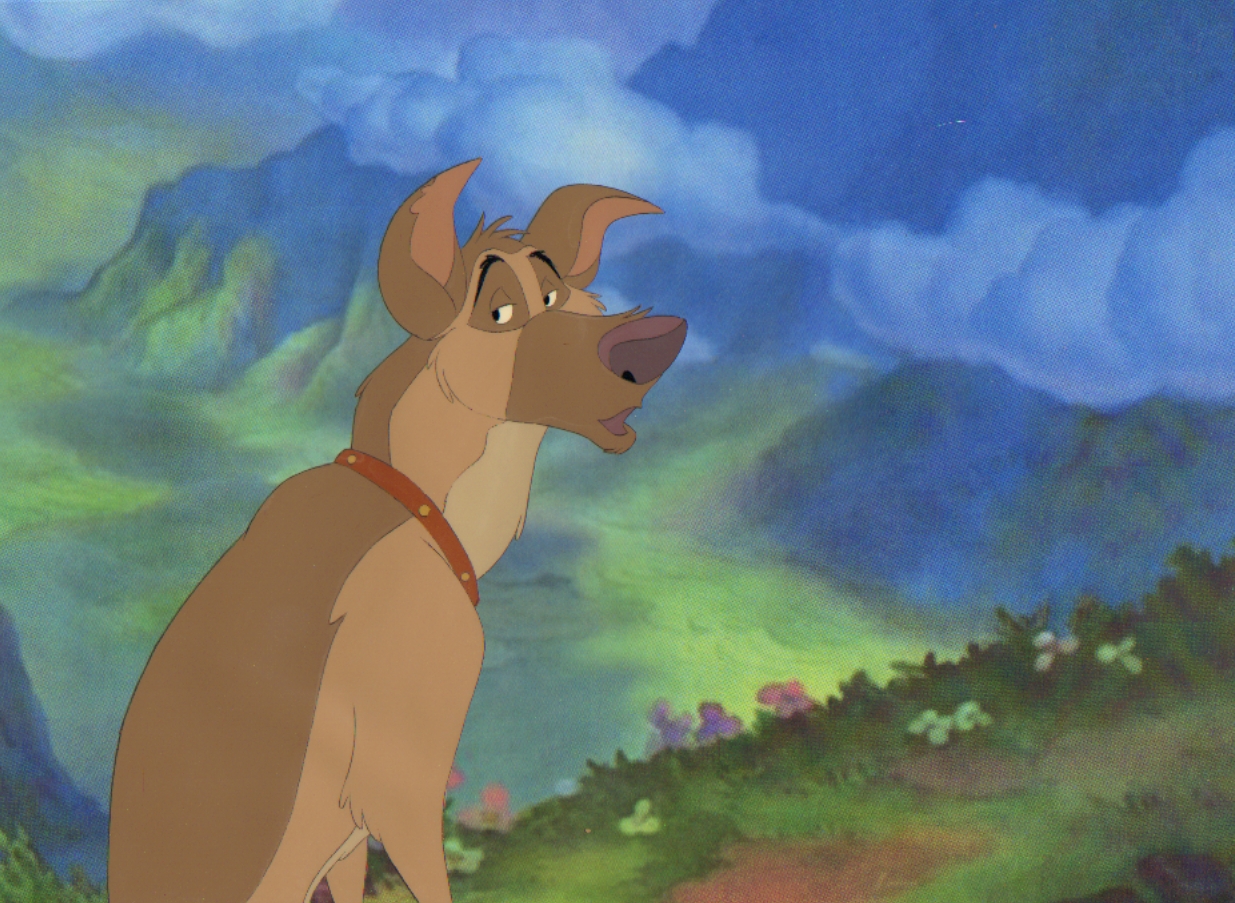 All Dogs Go To Heaven Production Cel Photo