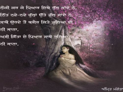 Punjabi Pic Wallpaper Image Sad Love For Lovers Funny Heart