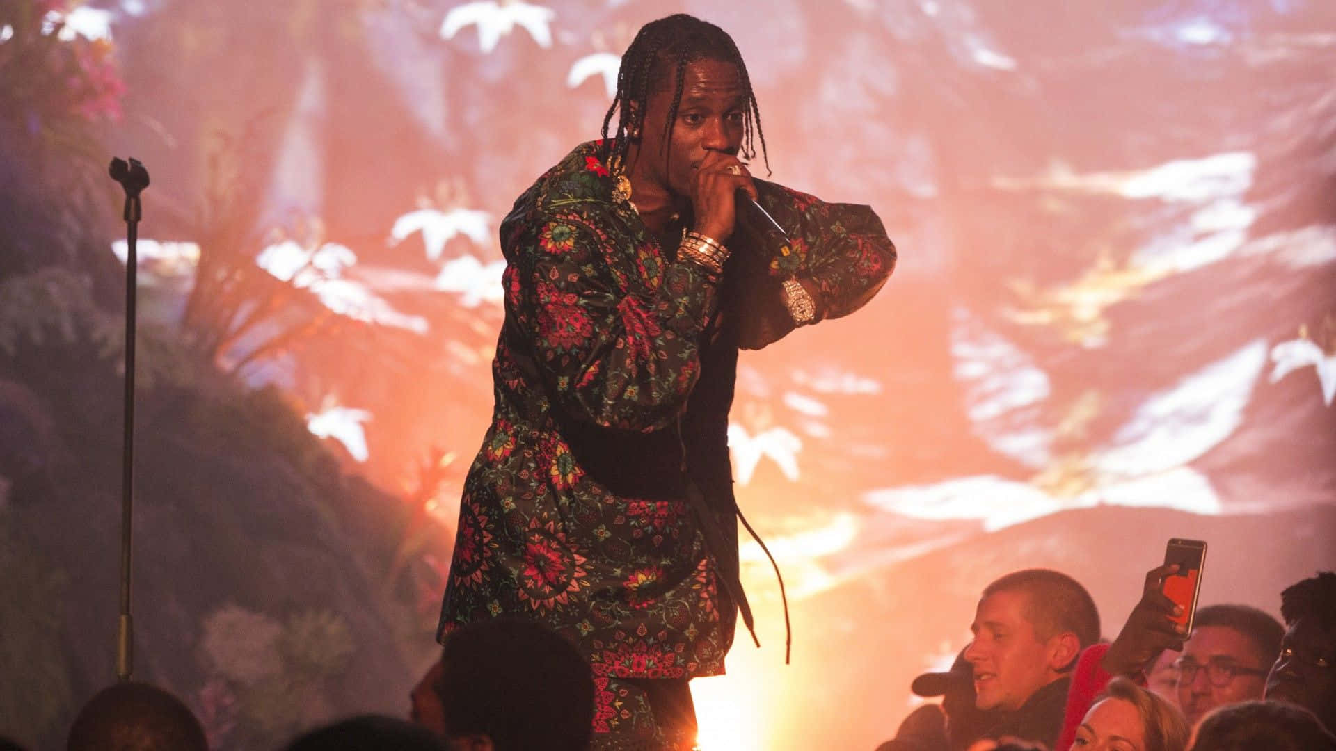 Travis Scott Concert Wallpaper