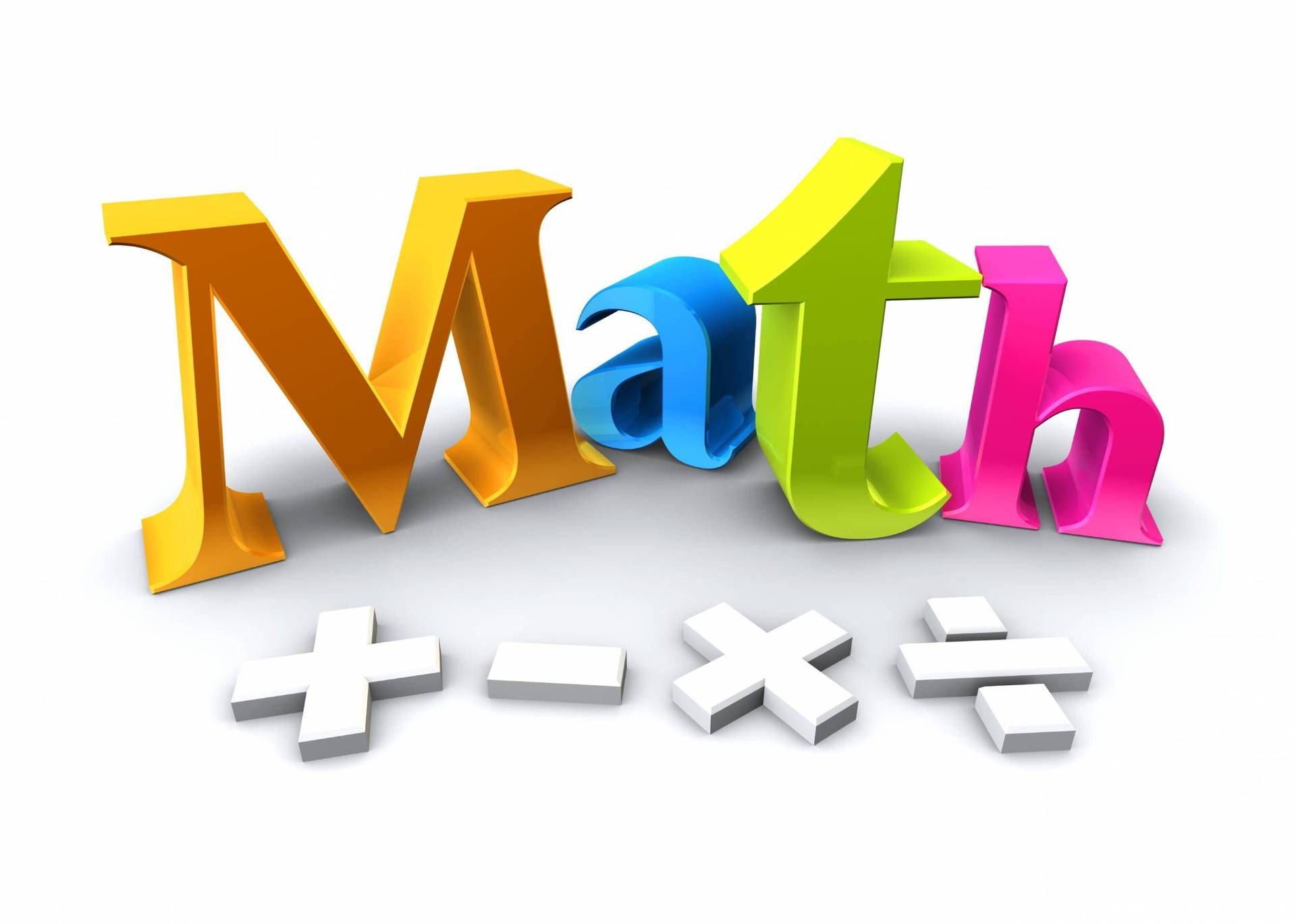 3d Colorful Math Text Illustration 472r3ltf0sb73iaf Wallpaper