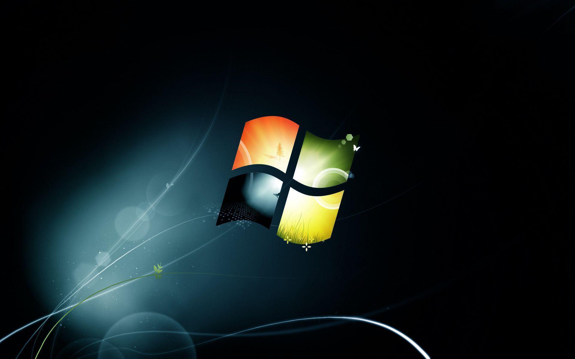 Free Download Windows Black Cool Windows Logo Wallpaper [1024x768] For