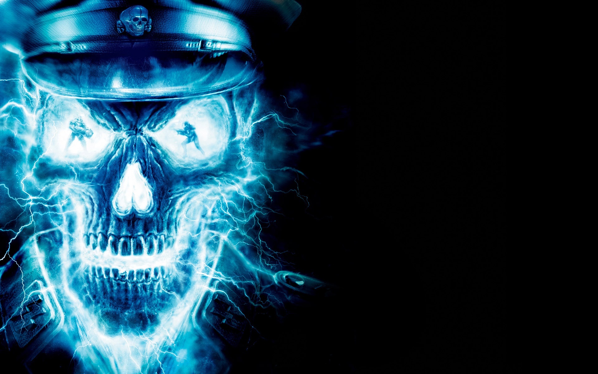 Dark Skull Wallpaper Widescreen Imagebank Biz