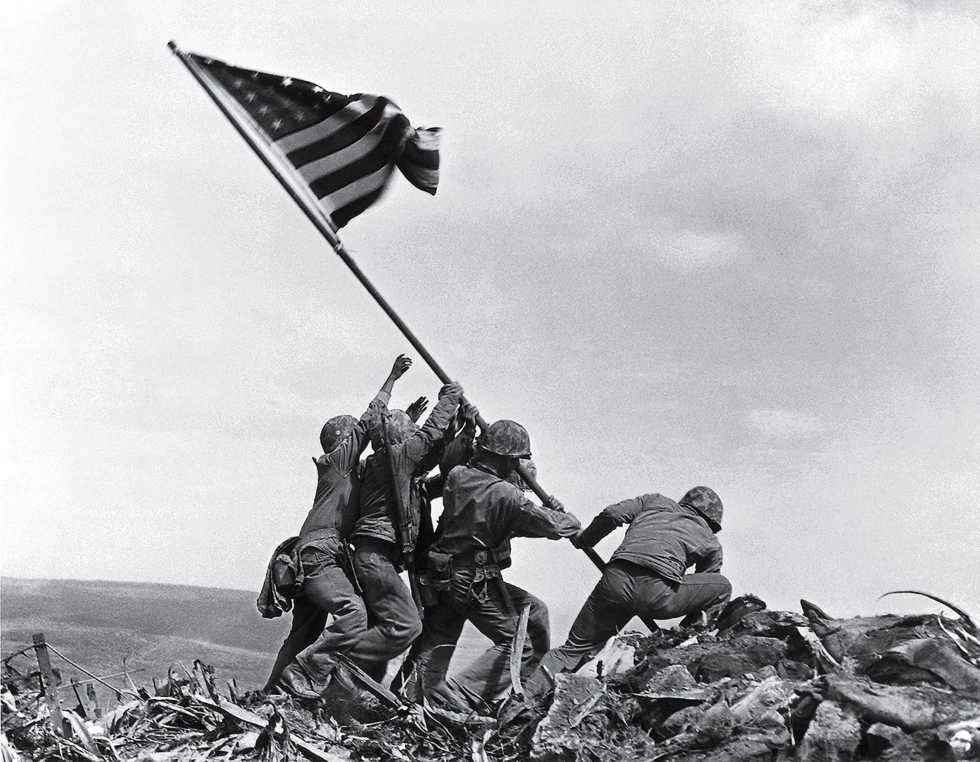 Flag Raising On Iwo Jima Photographs The Most Influential