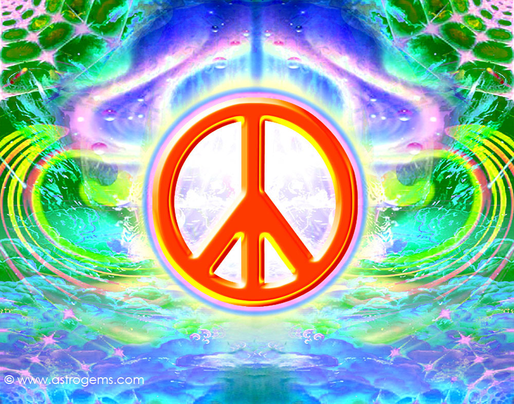 Peace Sign Desktop Wallpaper Image High Definition