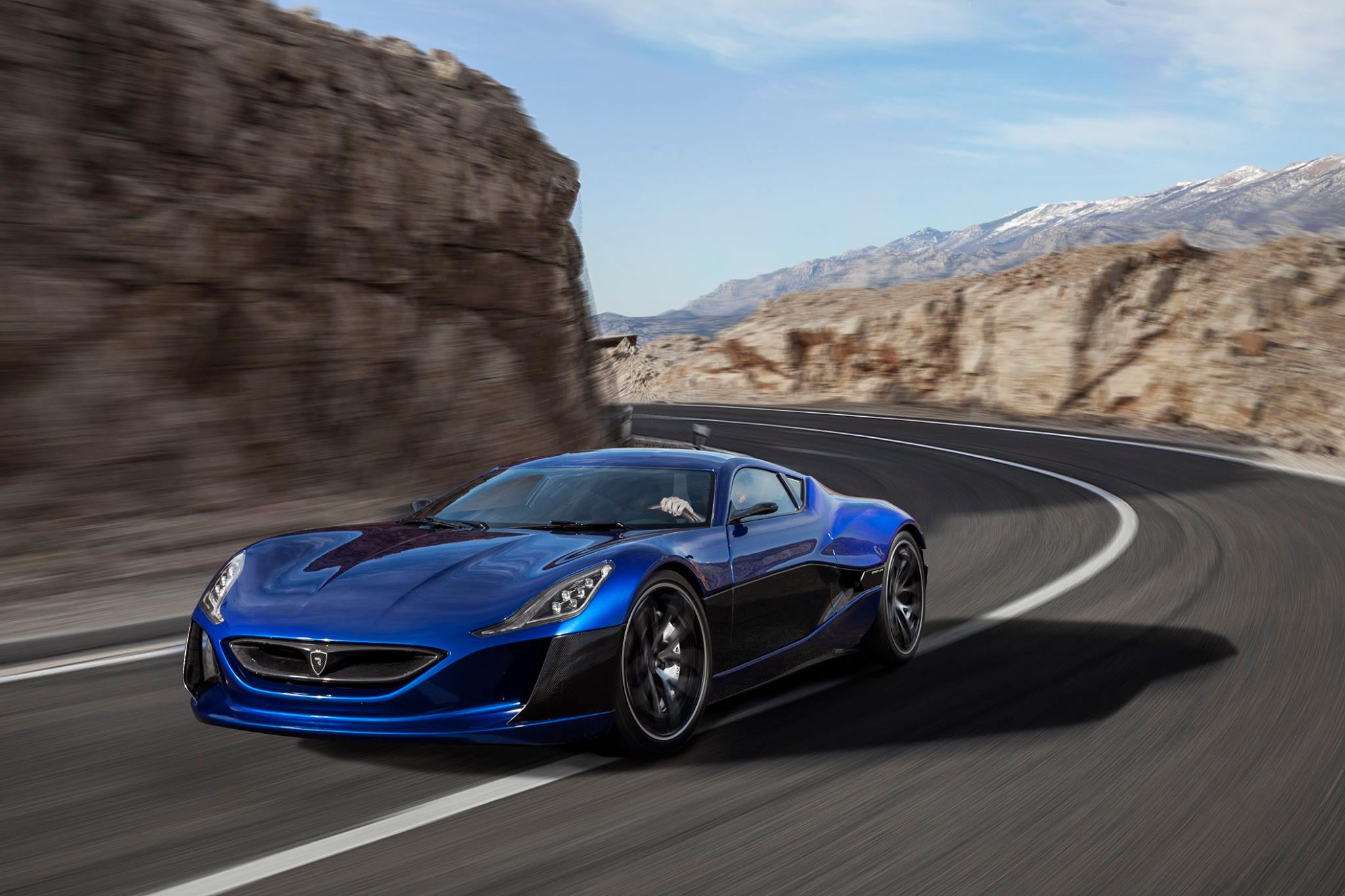 Stunning Rimac Concept Photoshoot In Pag Island