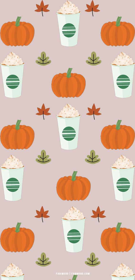 20 Cute Autumn Wallpaper Ideas Pumpkin Spice Pumpkin 1   Fab