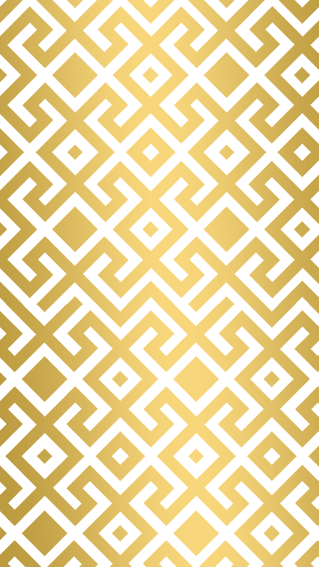 Gold Geometric Trellis iPhone Wallpaper Phone Background Lock Screen