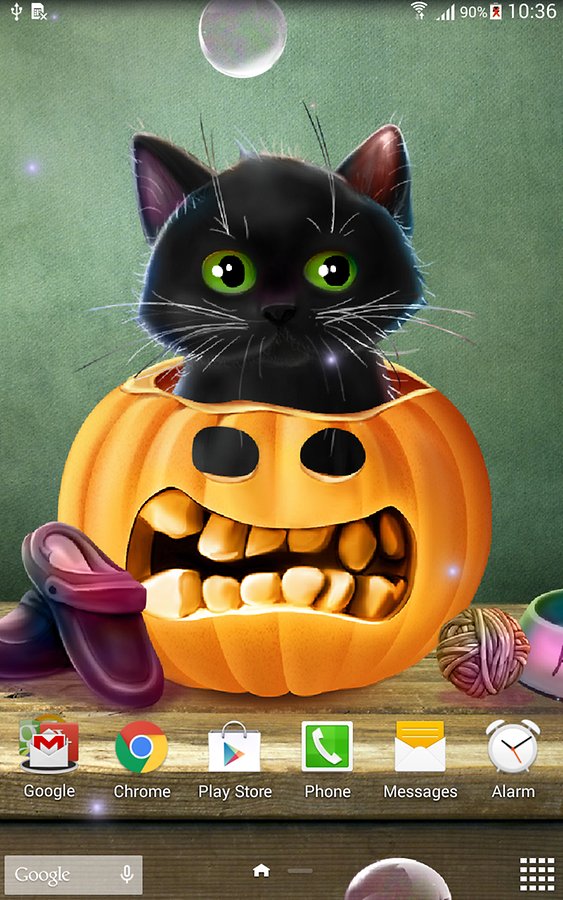 Free download Cute Halloween Live Wallpaper Android Apps and Tests ...