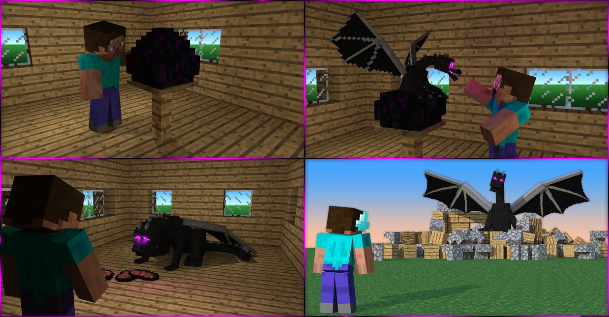 How not to raise an Enderdragon by LockRikard on