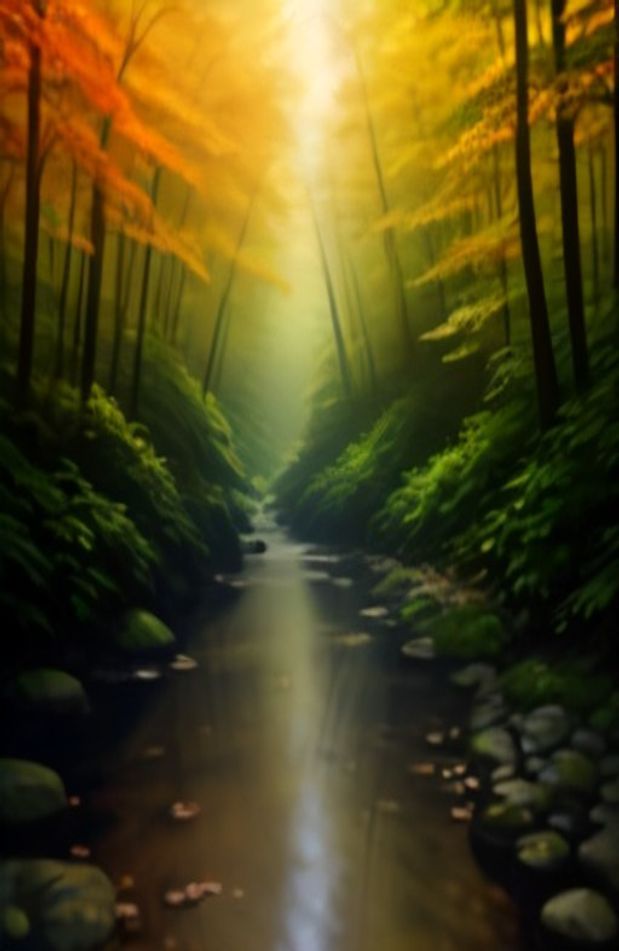 Red Nature Wallpaper