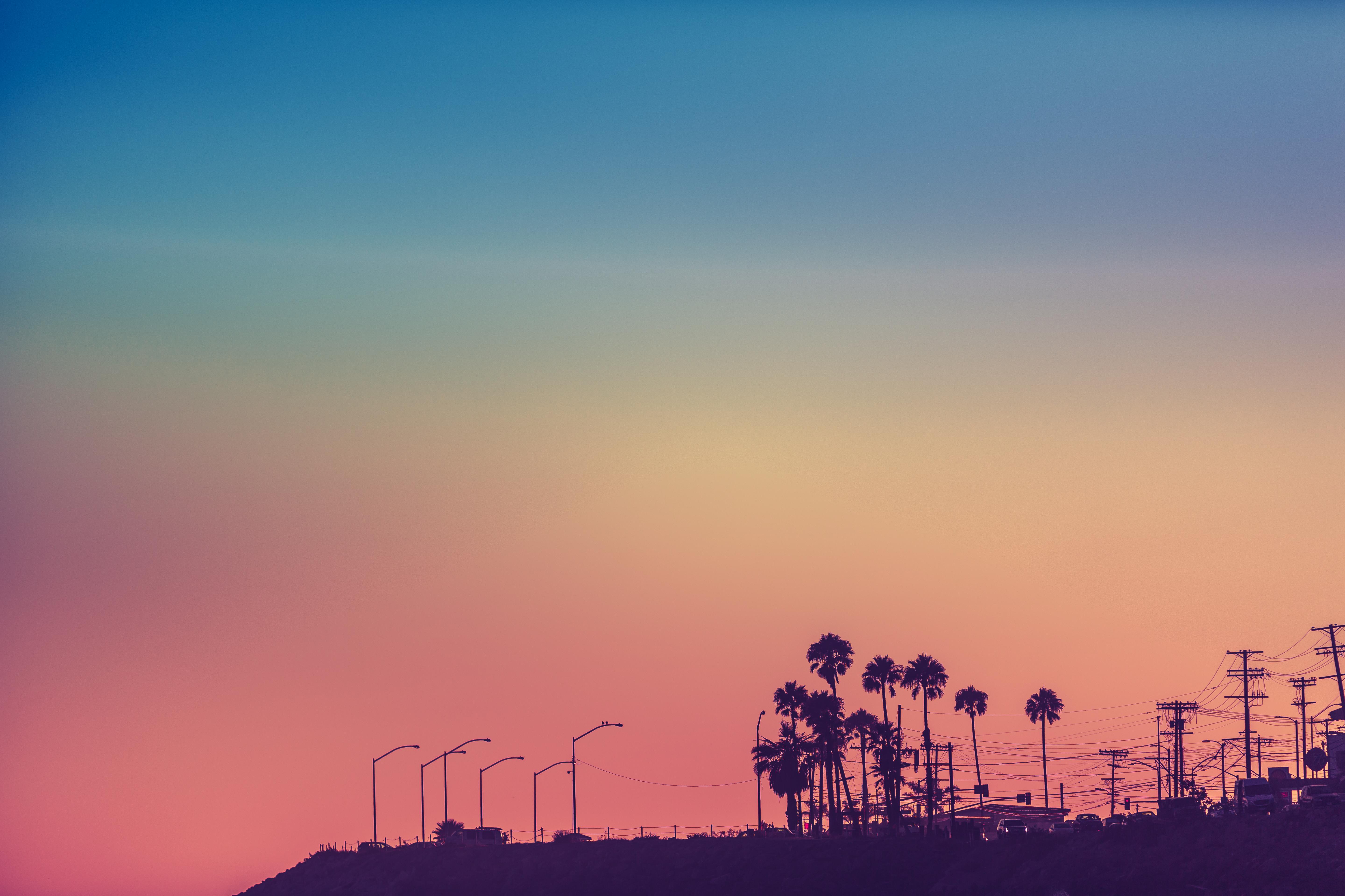 Los Angeles California At Sunset X R Wallpaper