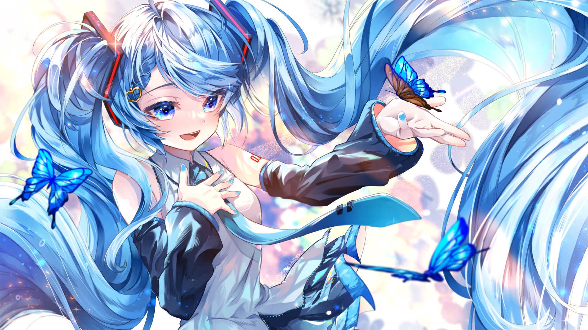 Hatsune Miku Anime Girl HD Vocaloid Wallpaper