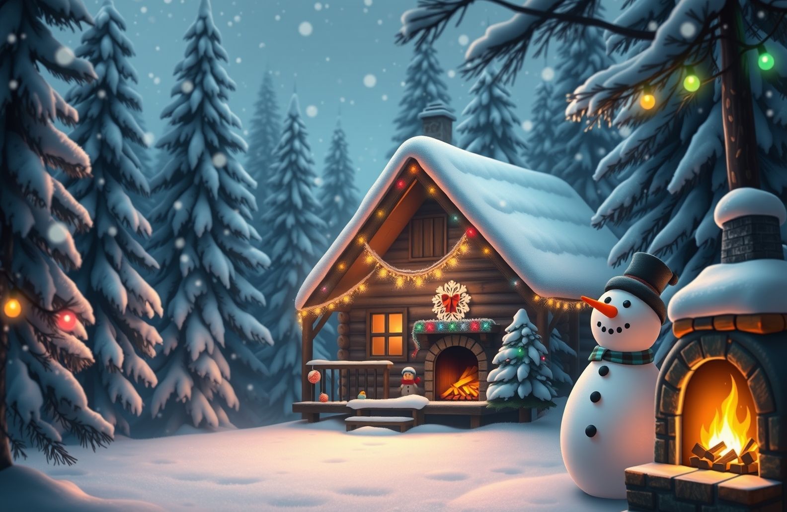3d Animated Christmas Wallpaper
