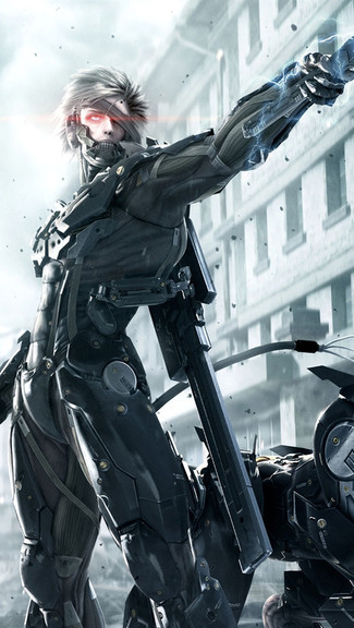Metal Gear Rising Revengeance Raiden iPhone 5c 5s Wallpaper