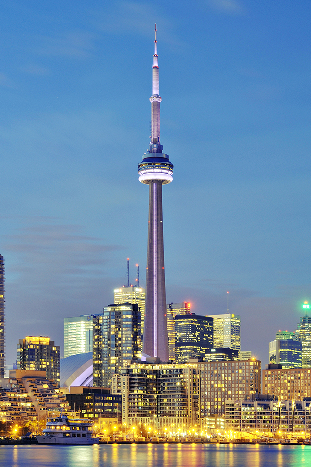 Toronto Cn Tower iPhone Wallpaper HD