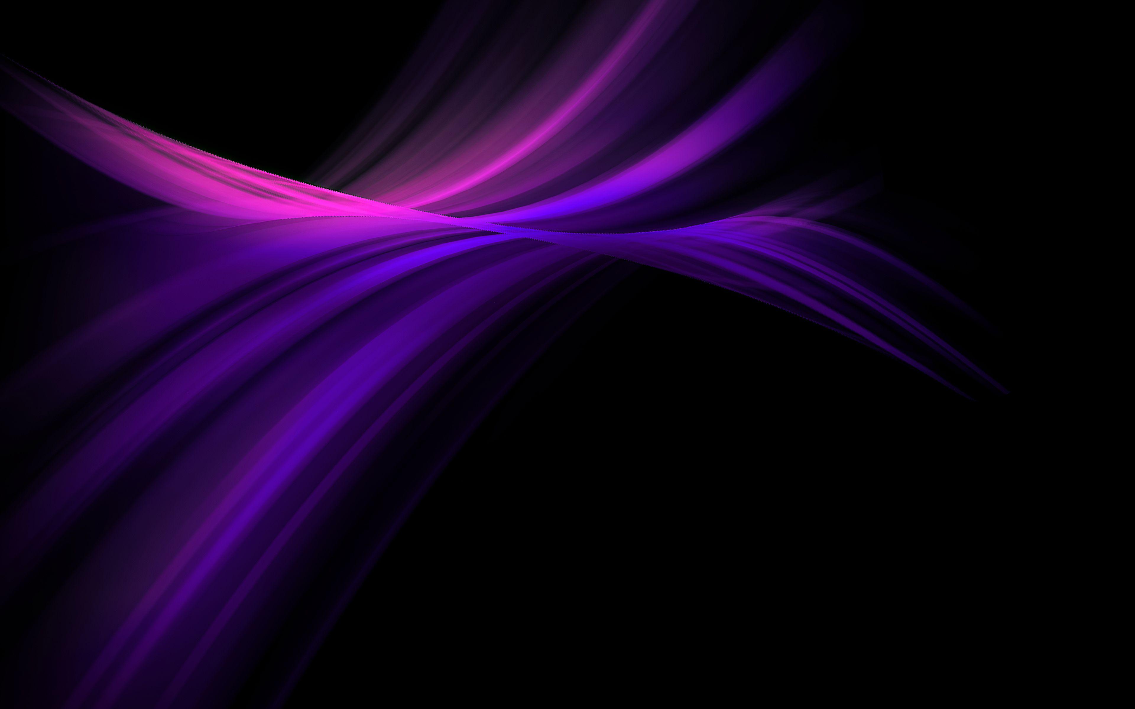 Smooth Purple Abstract Wallpaper