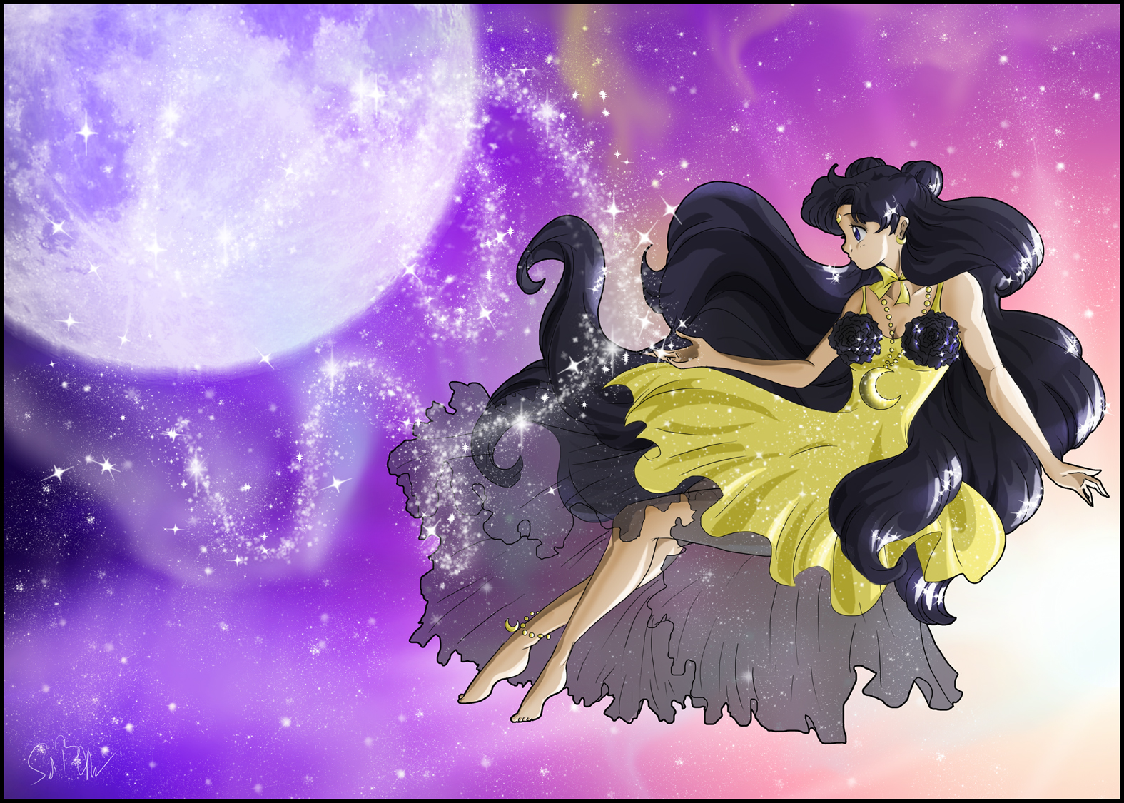 Luna Wallpaper Sailor Moon By Smeadows