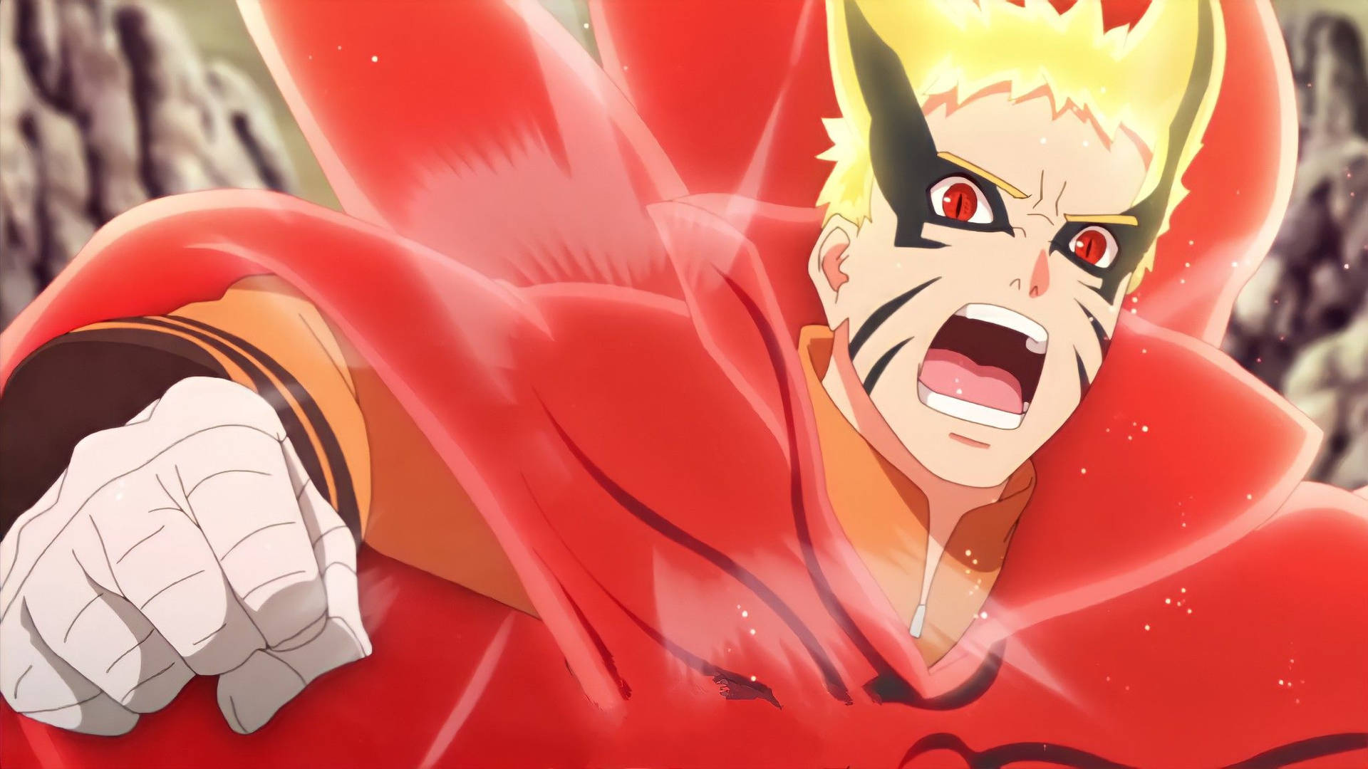 Naruto Baryon Mode Wallpaper