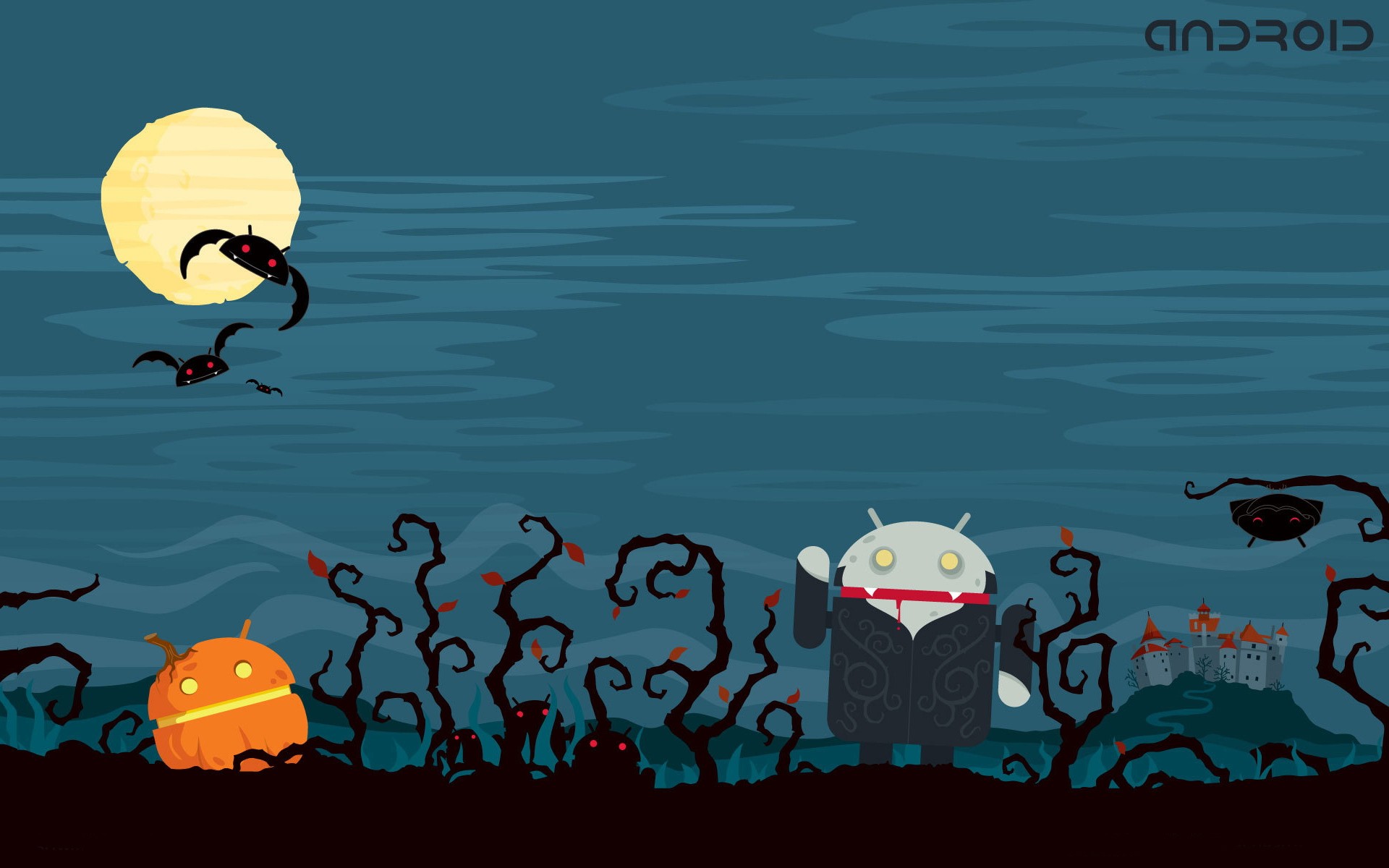 Halloween Desktop Wallpaper Android Background