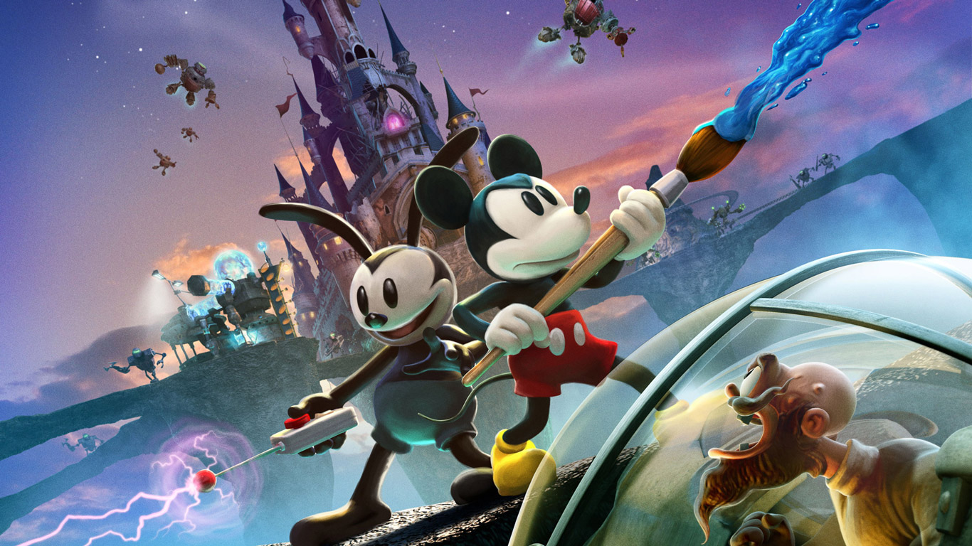 Epic Mickey The Power Of Two Wallpaper In