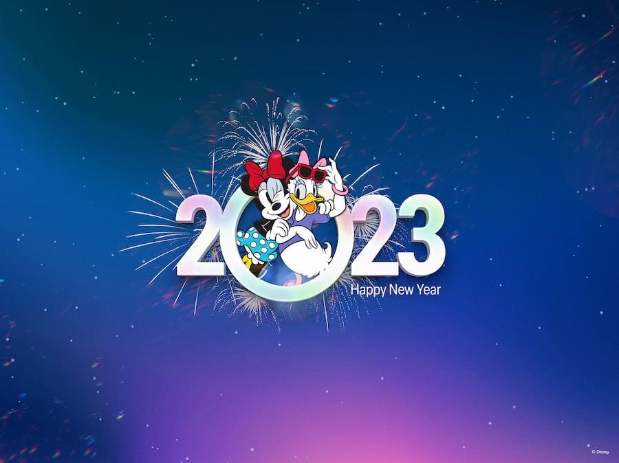 Disney New Year Wallpaper To Ring In