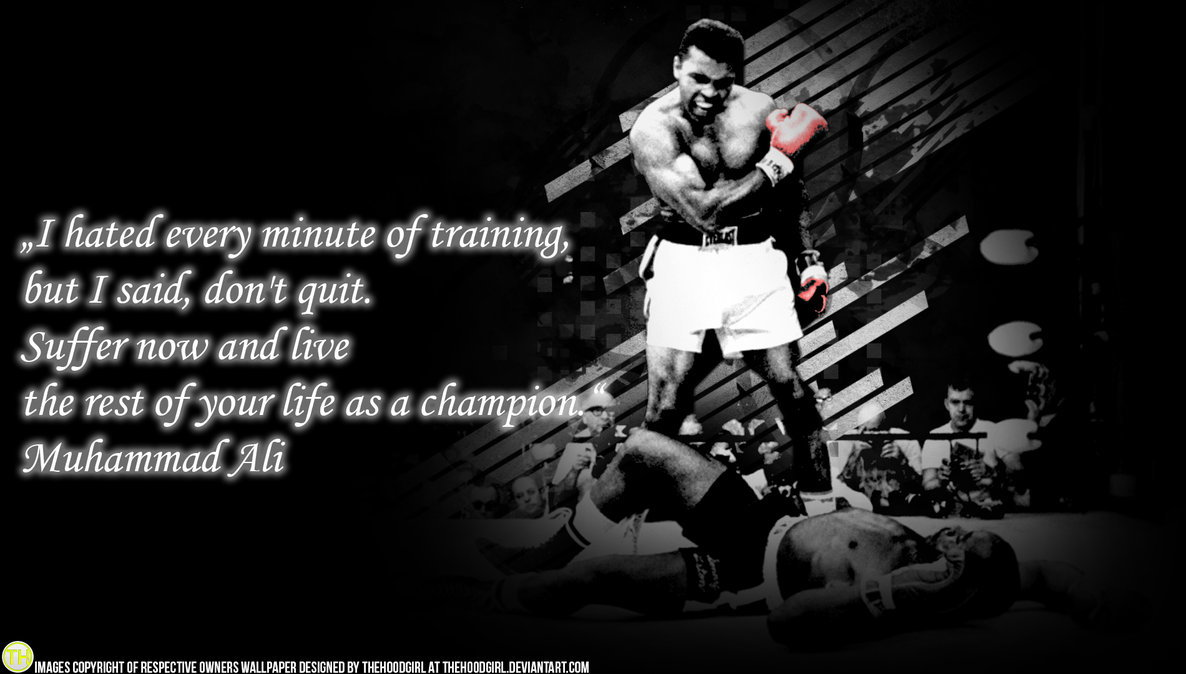 Muhammad Ali Wallpaper Quotes Image Caption