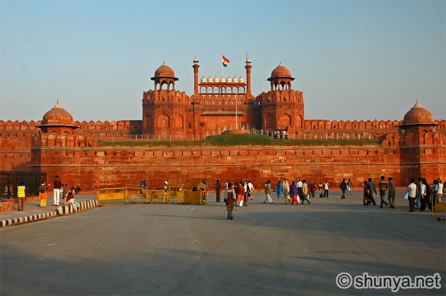 Red Fort Delhi India Shunya