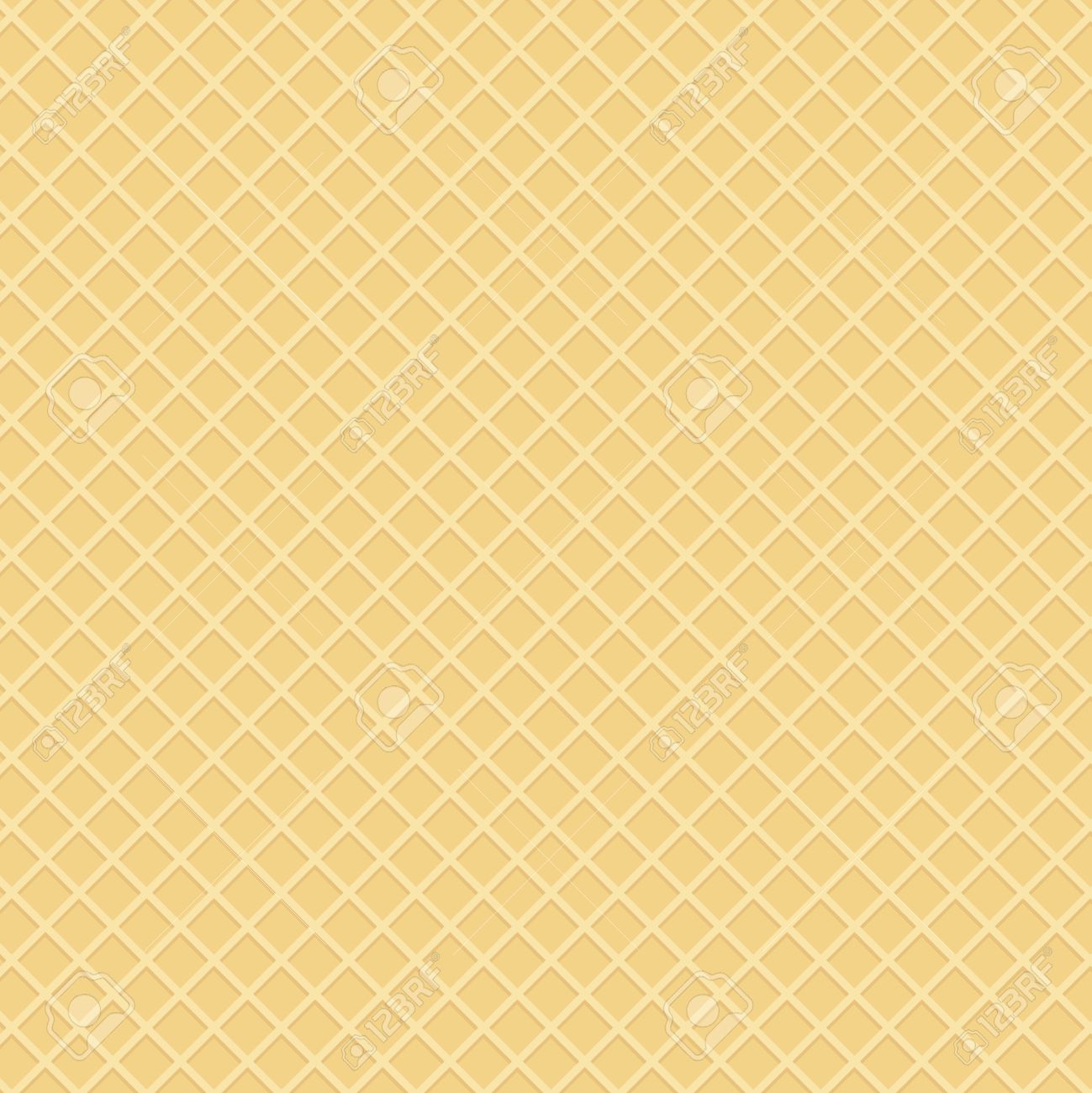 Wafer Background Or Waffle Template Vector Royalty Cliparts