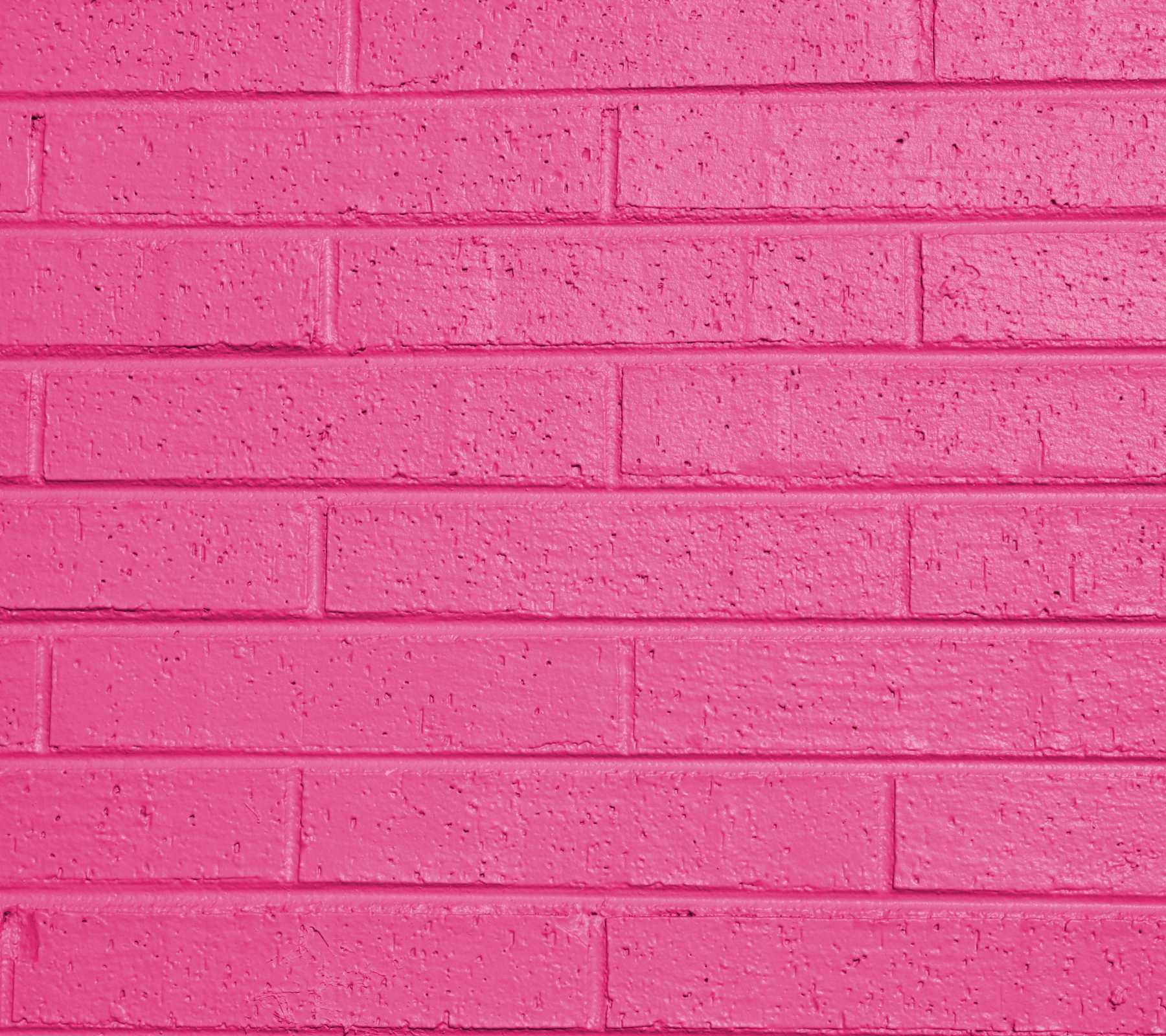 Hot Pink Painted Brick Wall Background Image Wallpaper Or Texture