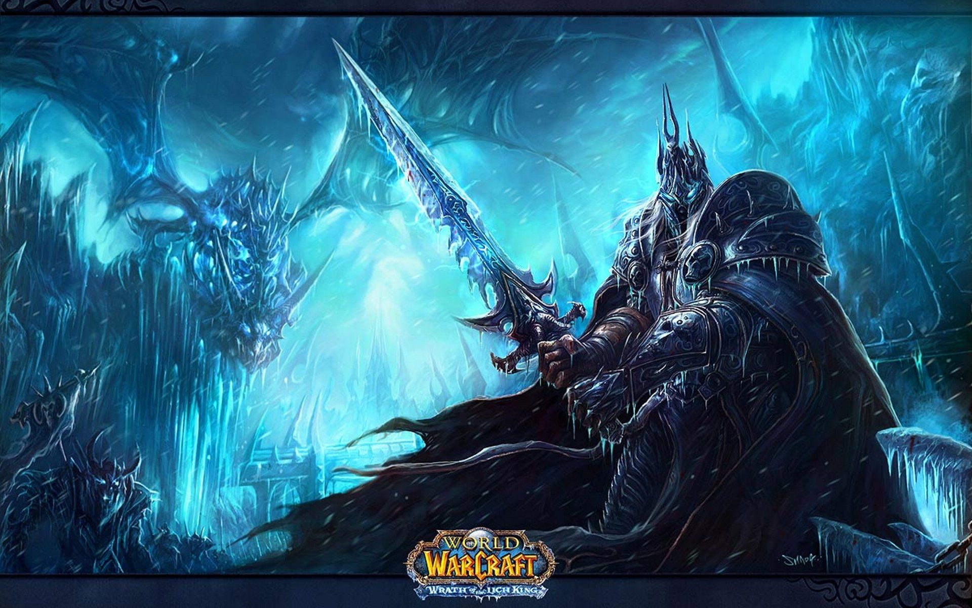 World Of Warcraft Lich King And Sindragosa HD