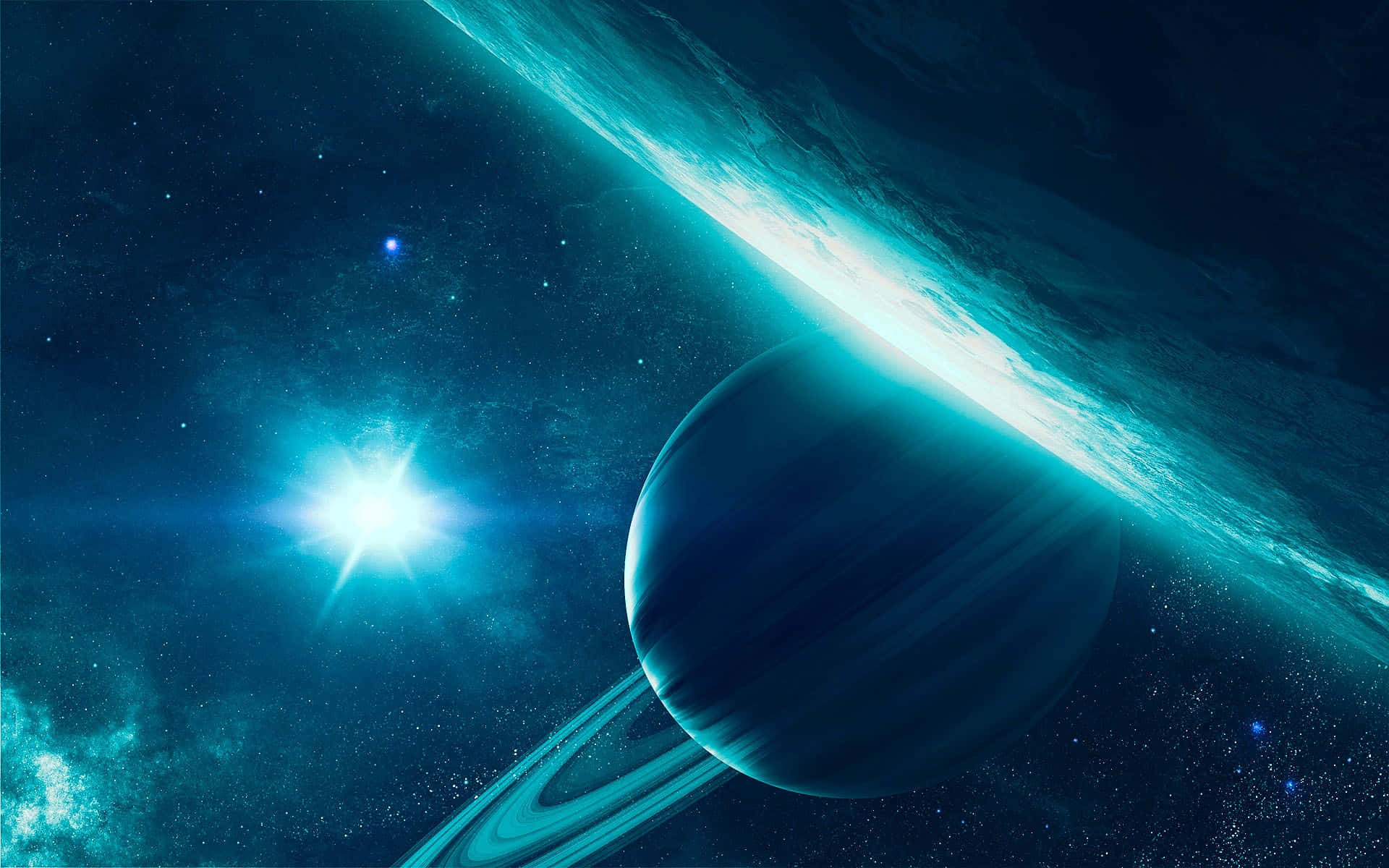Galaxy Planet Wallpaper