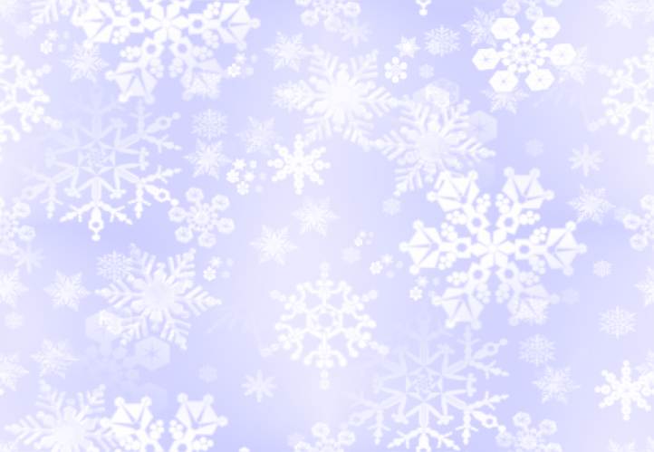 Snowflakes Background Blue