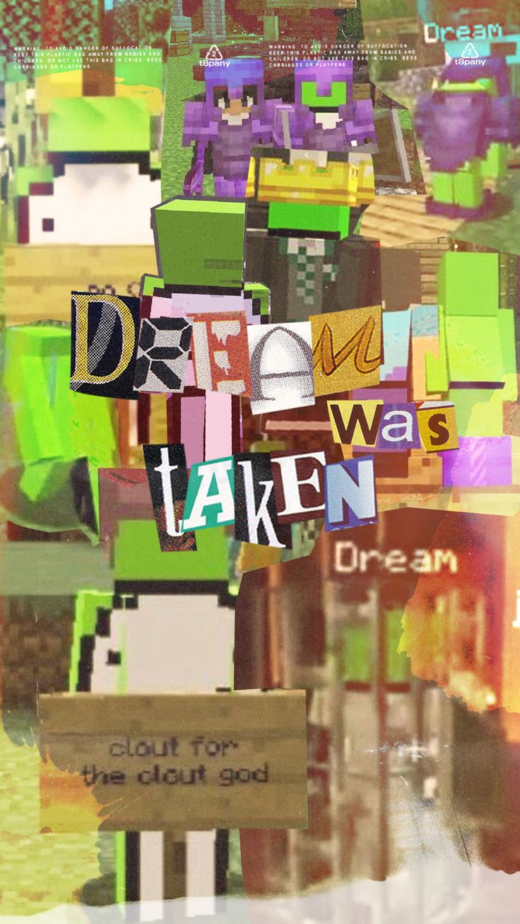 Dreamwastaken Wallpaper Minecraft wallpaper Dream background