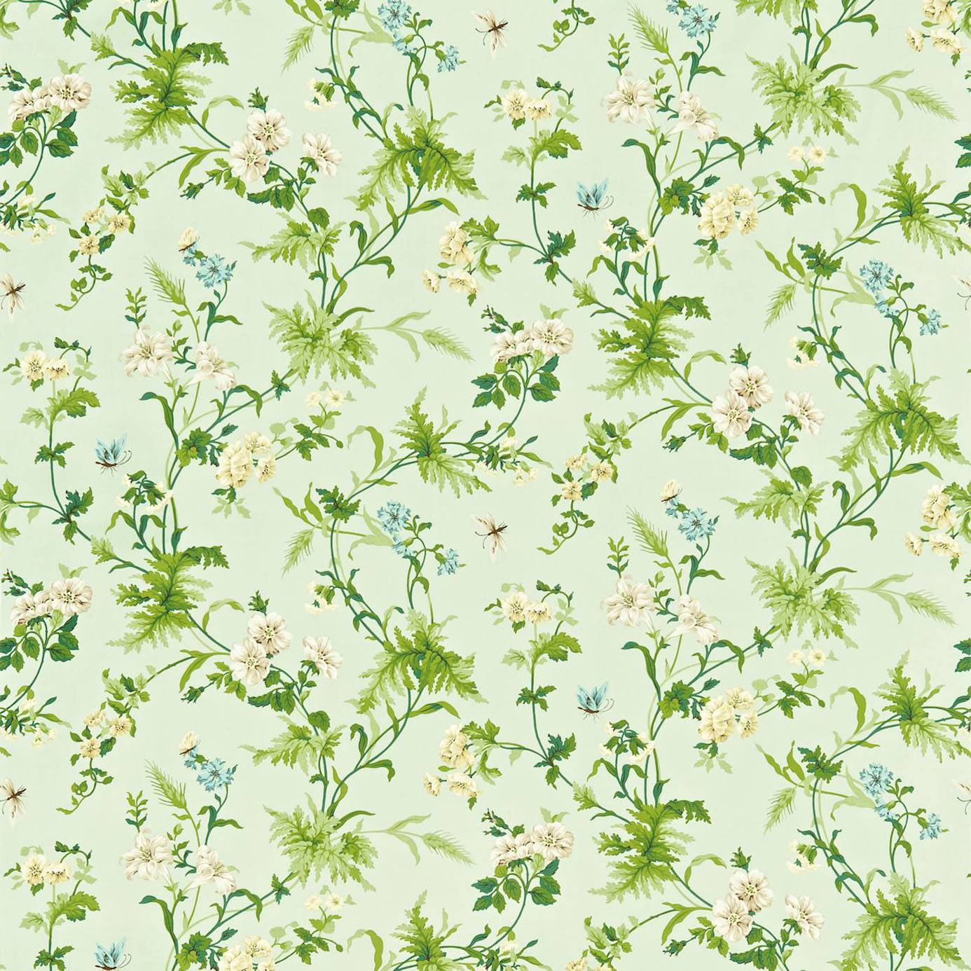 Fabrics Wallpaper Collection Primrose Hill Fabric Eggshell Cream