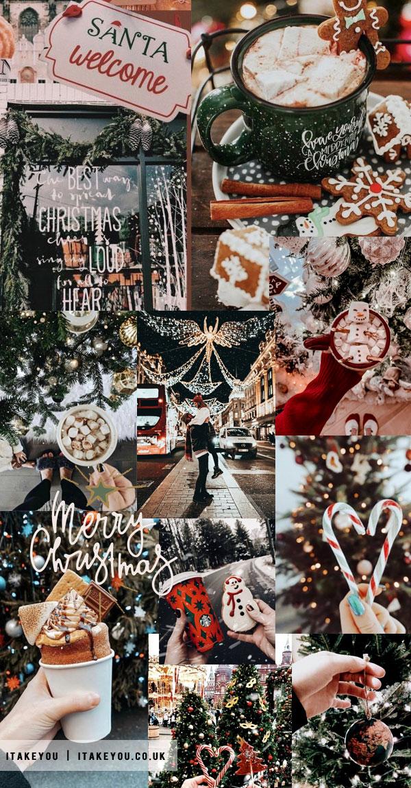  Christmas Collage Wallpaper Ideas Happy Holiday I Take You