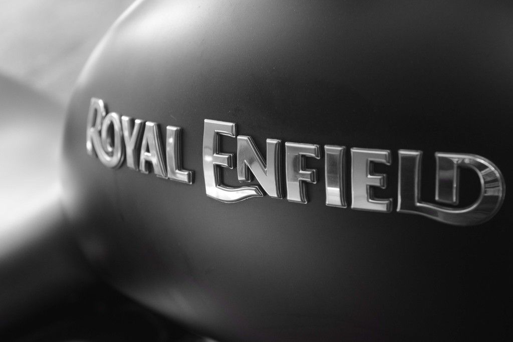 Bike Bullet Royal Enfield Monochrome Logo Wallpaper
