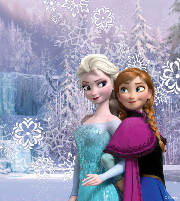 Anna and Elsa Frozen Wallpaper - WallpaperSafari