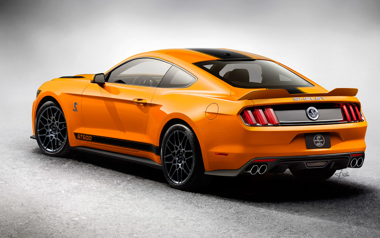 23++ 2016 Mustang Gt Competition Orange Wallpaper full HD