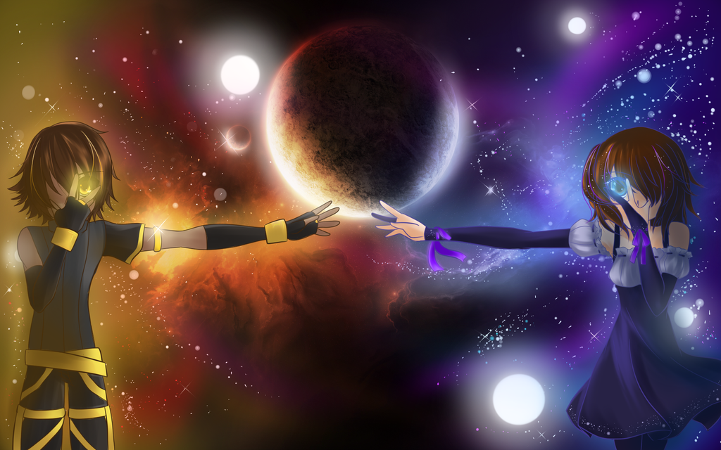 Sun And Moon Together Wallpaper My By