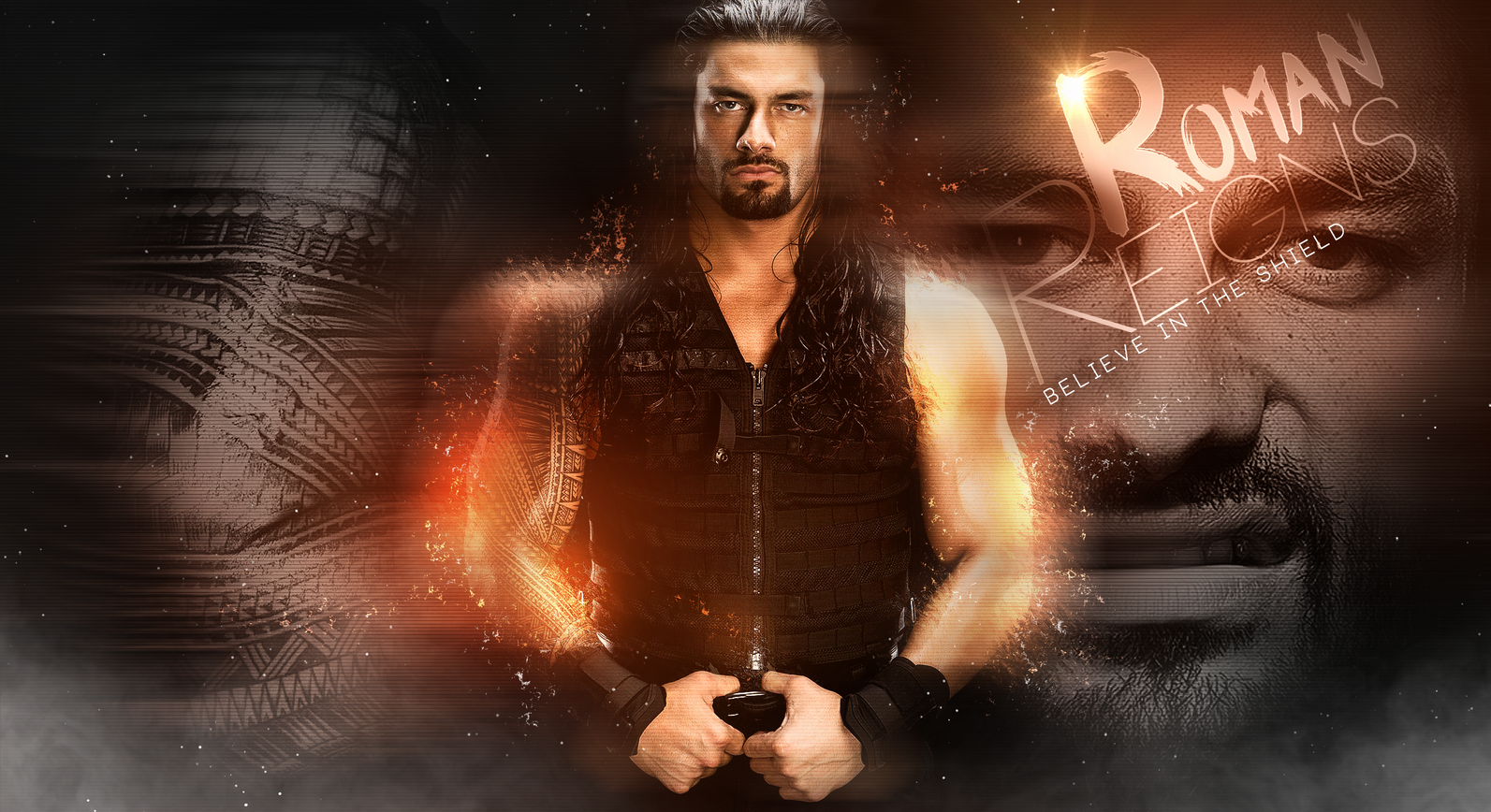 Roman Reigns fighter WWE wallpaper - Free download and software reviews -  CNET Download