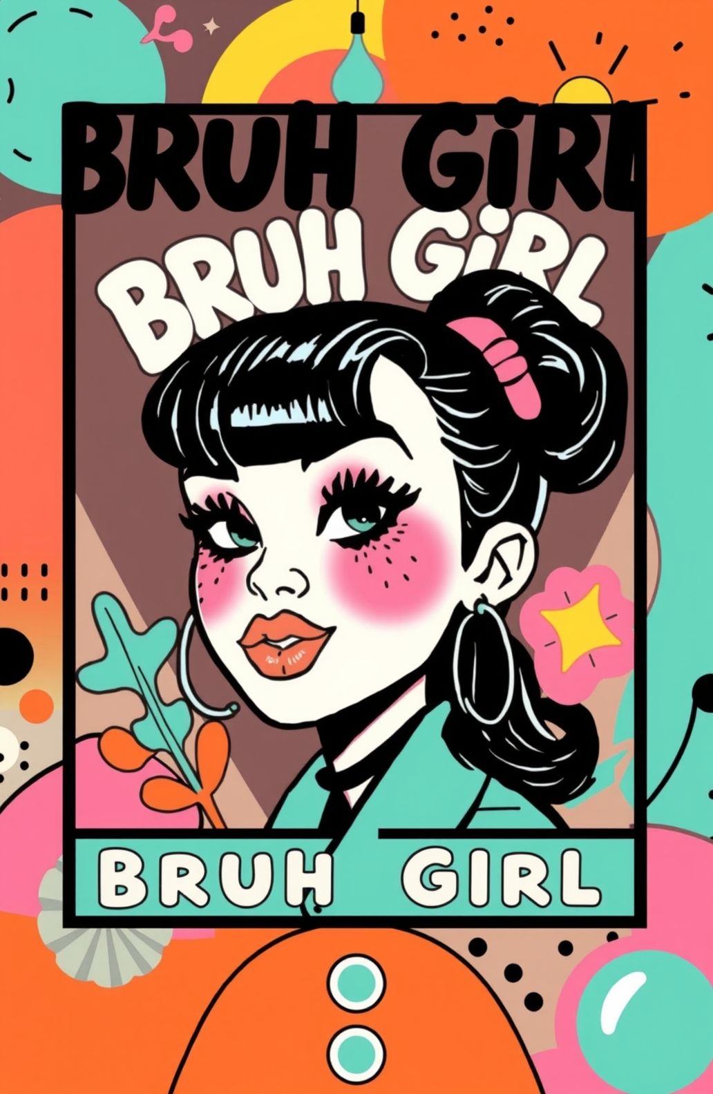 Bruh Girl Aesthetic Wallpaper