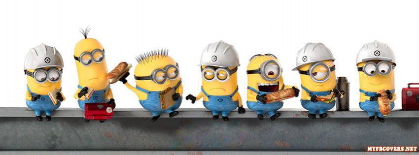 Minions At Work Timeline Cover