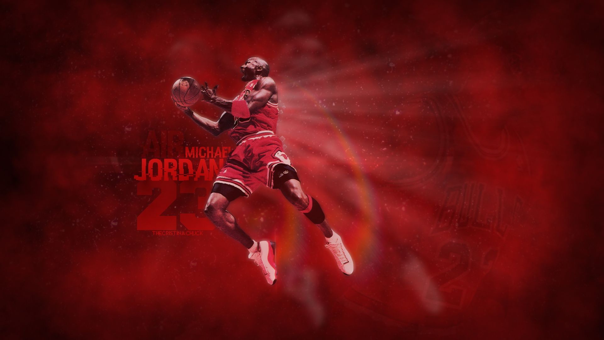 Michael Jordan Logo Wallpaper Image