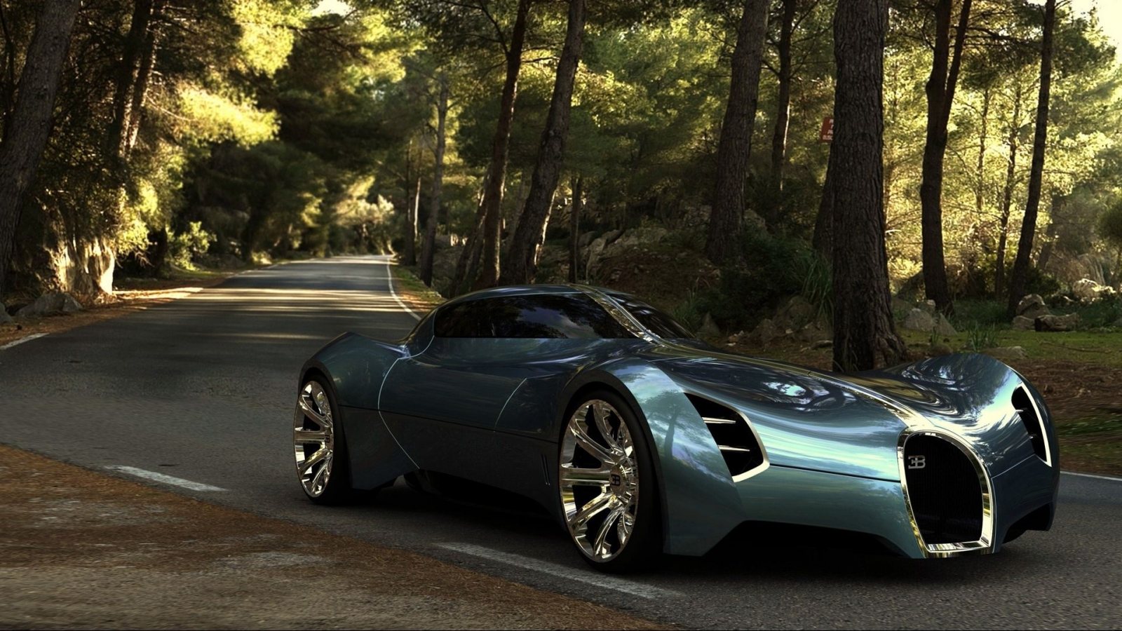 Bugatti Aeolithe Concept Car Futuristic Design HD